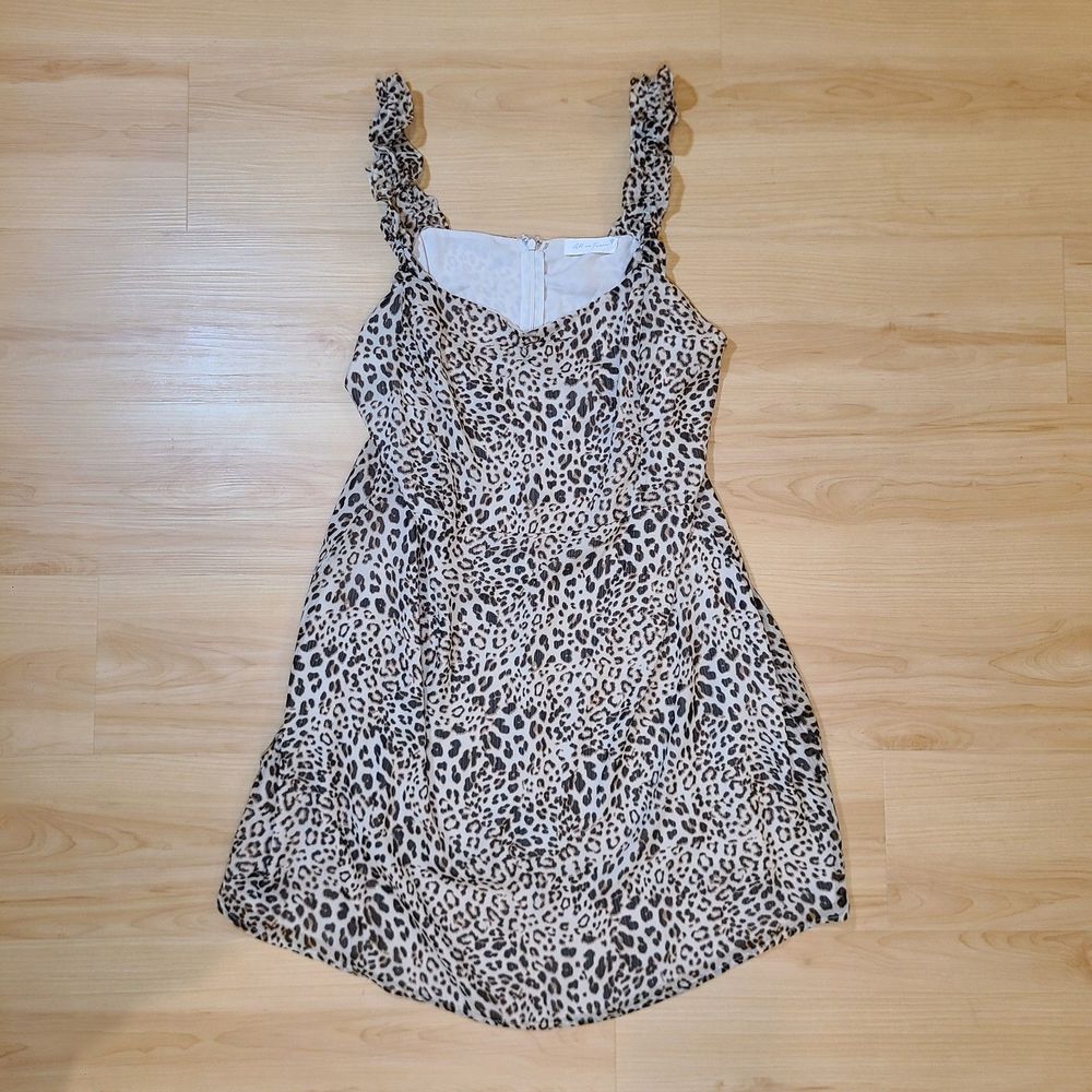 Nordstrom - All in Favor - Cheetah Print Dress Women Size XL